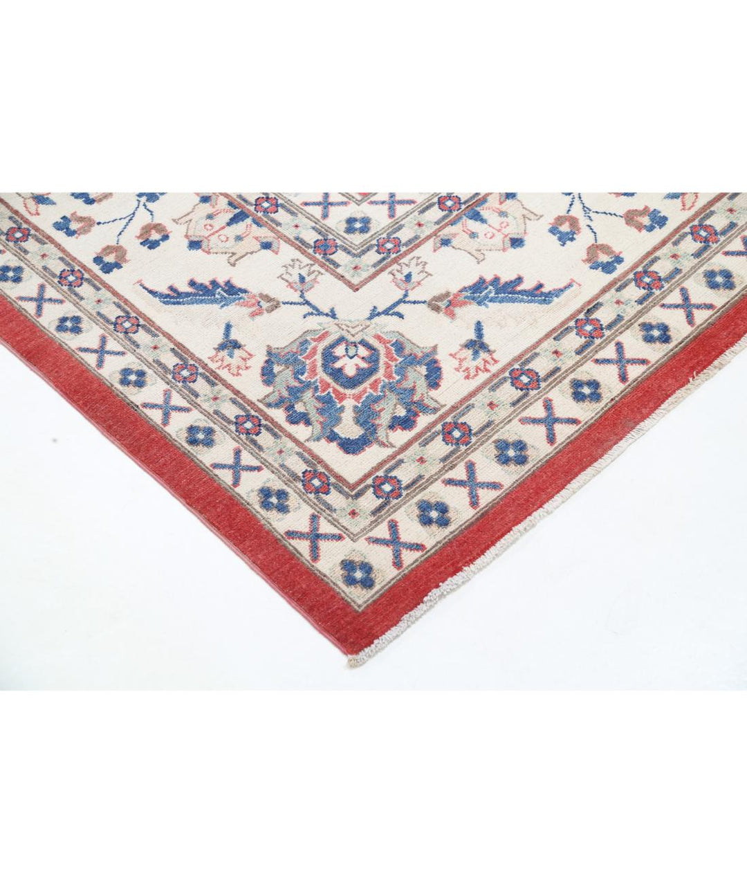 Hand Knotted Tribal Kazak Wool Rug 12' 1" x 15' 3" - No. AT83560