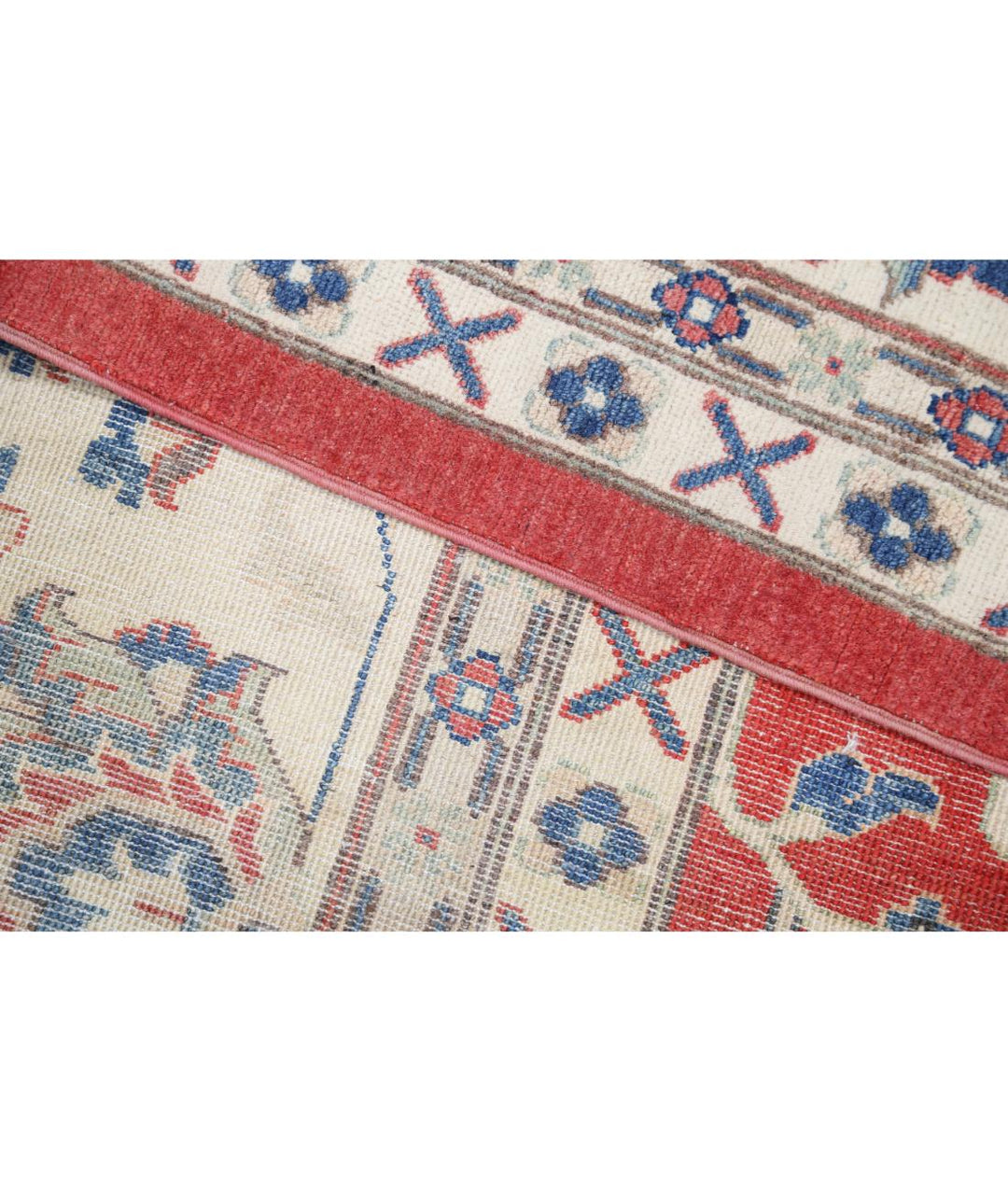 Hand Knotted Tribal Kazak Wool Rug 12' 1" x 15' 3" - No. AT83560