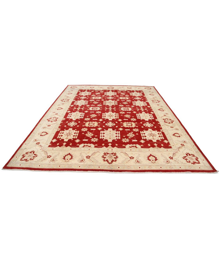 Hand Knotted Tribal Kazak Wool Rug 8' 11" x 11' 9" - No. AT25137