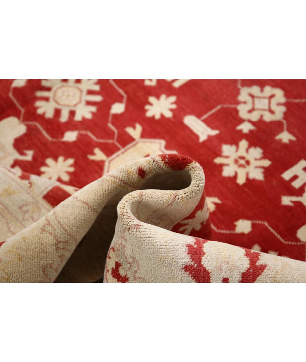Hand Knotted Tribal Kazak Wool Rug 8' 11" x 11' 9" - No. AT25137
