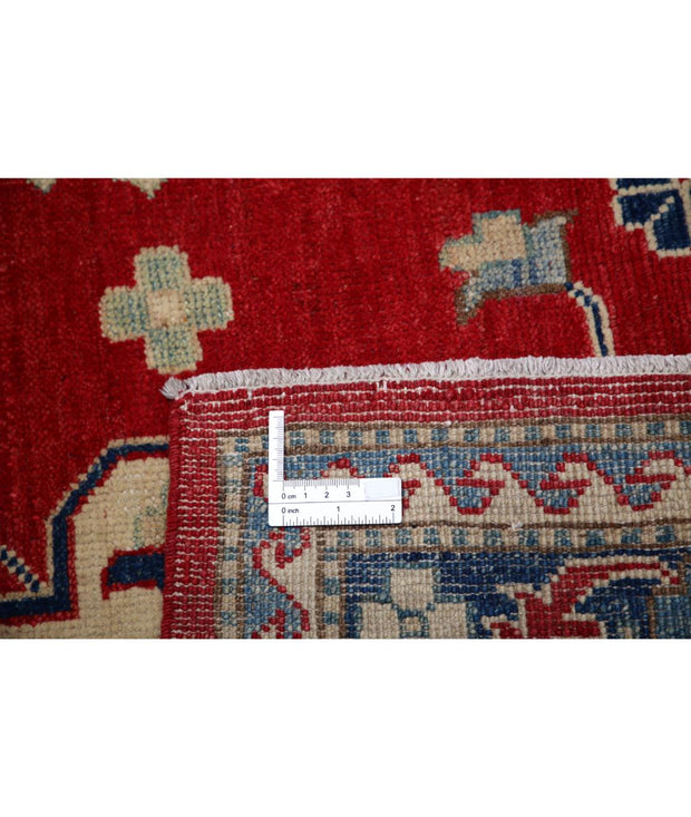 Hand Knotted Tribal Kazak Wool Rug 9' 8" x 12' 5" - No. AT85536