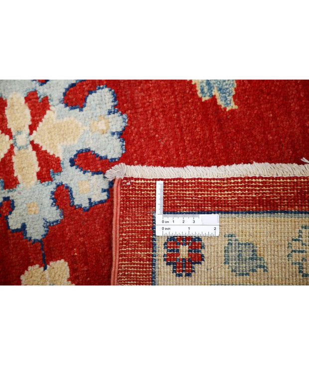 Hand Knotted Tribal Kazak Wool Rug 8' 10" x 11' 9" - No. AT48123
