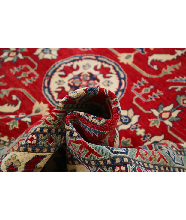 Hand Knotted Tribal Kazak Wool Rug 10' 2" x 12' 9" - No. AT62750