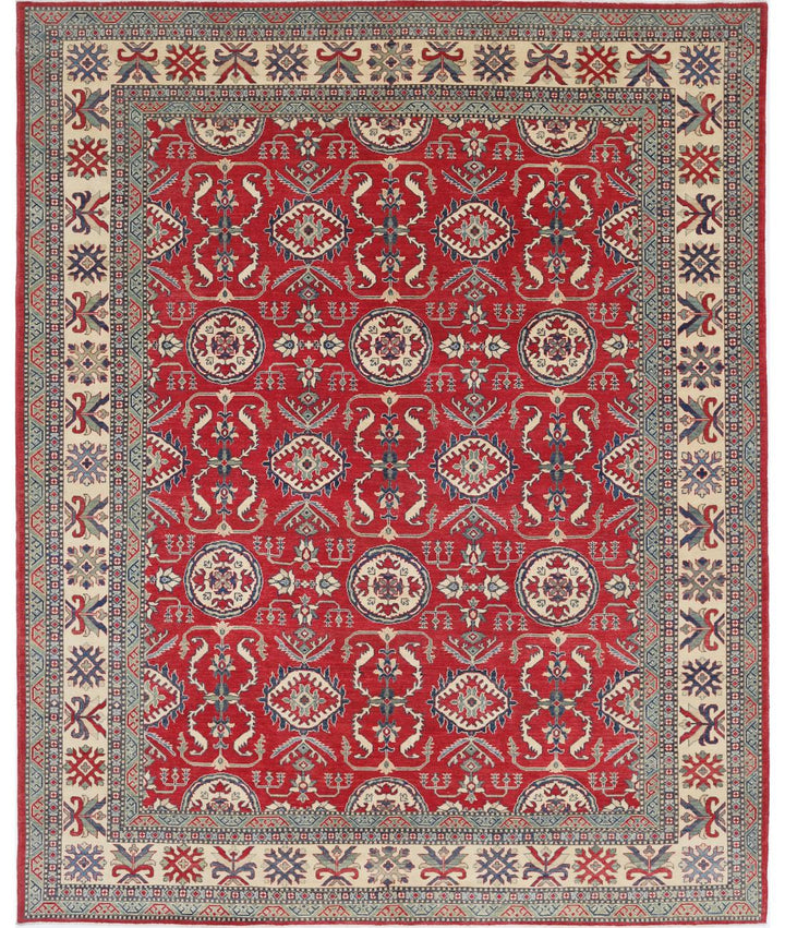Hand Knotted Tribal Kazak Wool Rug 10' 2" x 12' 9" - No. AT62750