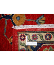 Hand Knotted Tribal Kazak Wool Rug 10' 1" x 13' 7" - No. AT61214