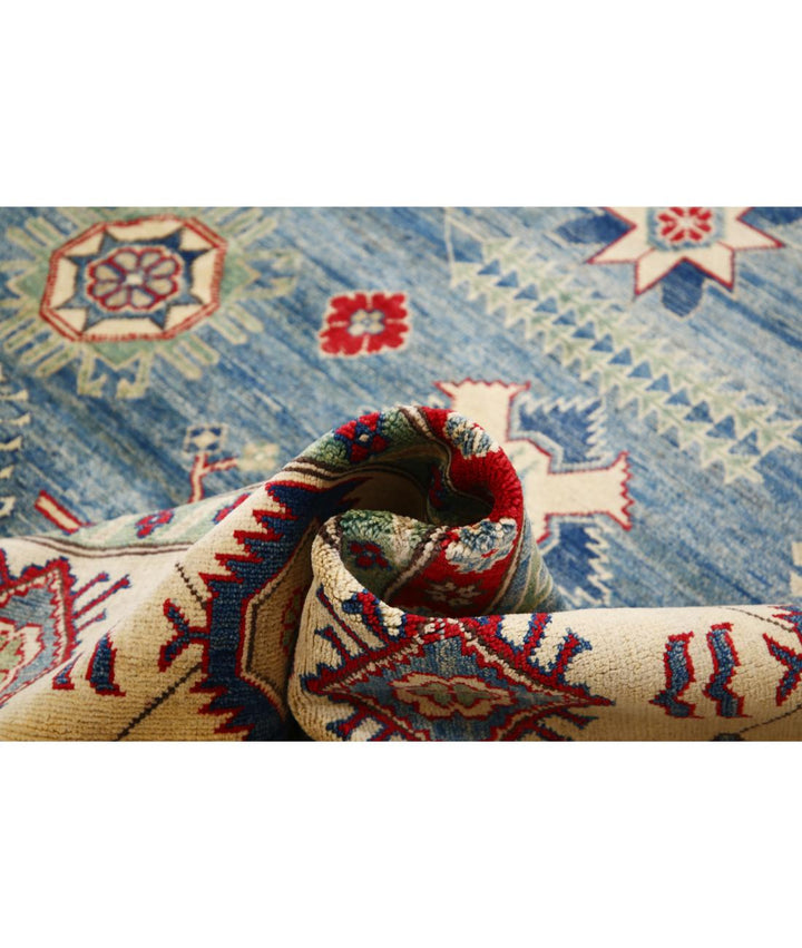 Hand Knotted Tribal Kazak Wool Rug 10' 0" x 13' 10" - No. AT77825