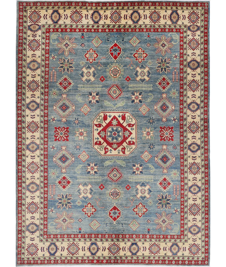 Hand Knotted Tribal Kazak Wool Rug 10' 0" x 13' 10" - No. AT77825
