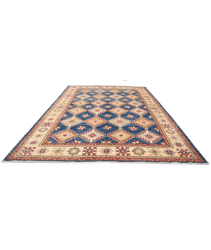 Hand Knotted Tribal Kazak Wool Rug 9' 11" x 14' 3" - No. AT13635