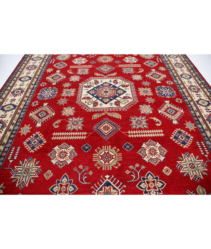 Hand Knotted Tribal Kazak Wool Rug 10' 3" x 14' 0" - No. AT45960