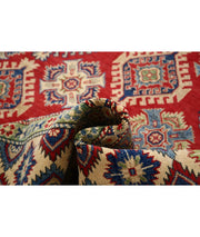 Hand Knotted Tribal Kazak Wool Rug 9' 1" x 9' 2" - No. AT76860