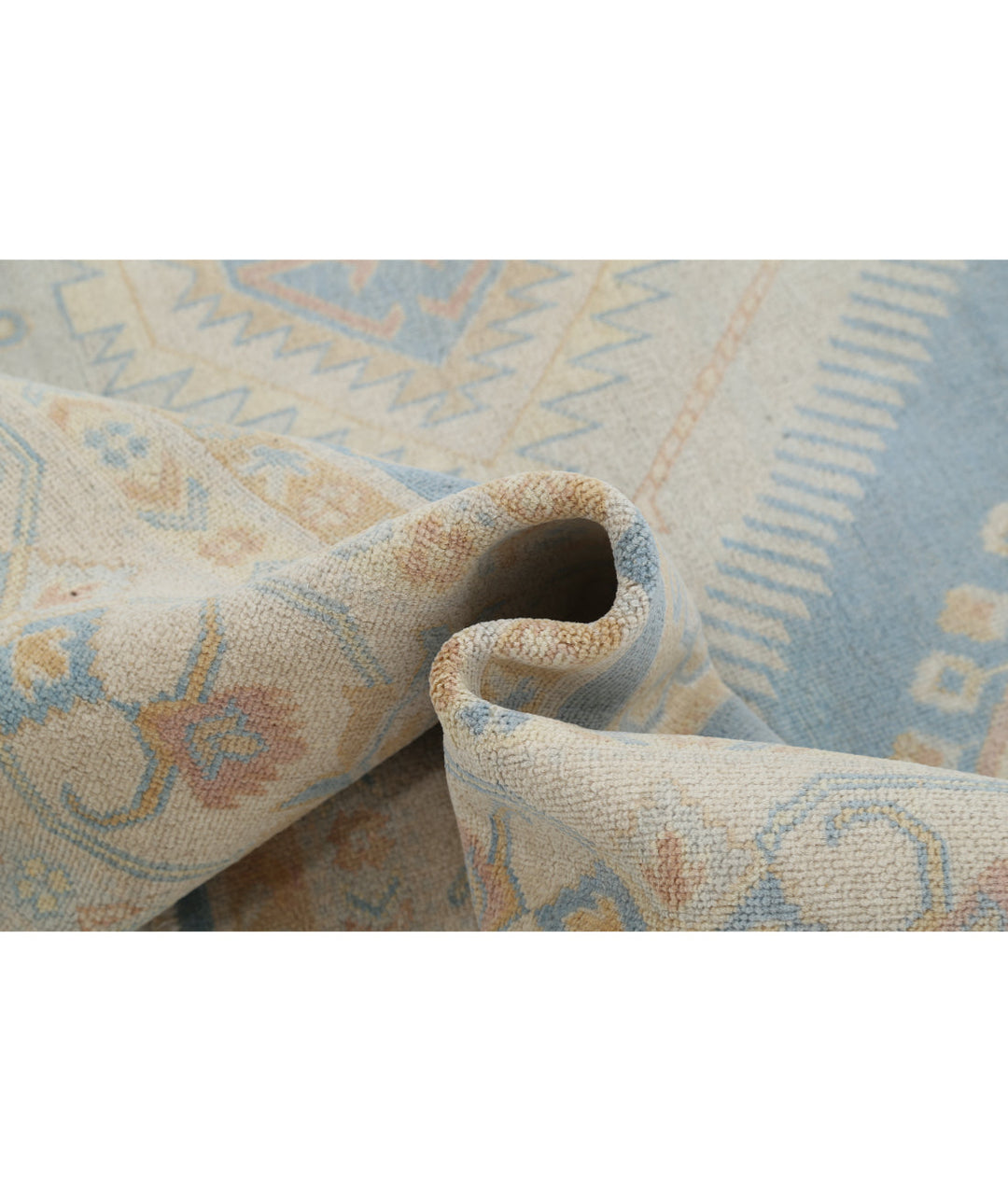 Hand Knotted Tribal Kazak Wool Rug 8' 9" x 11' 9" - No. AT23730