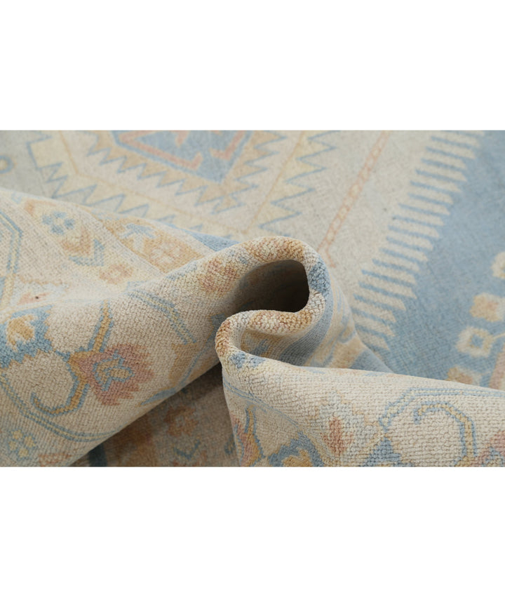 Hand Knotted Tribal Kazak Wool Rug 8' 9" x 11' 9" - No. AT23730