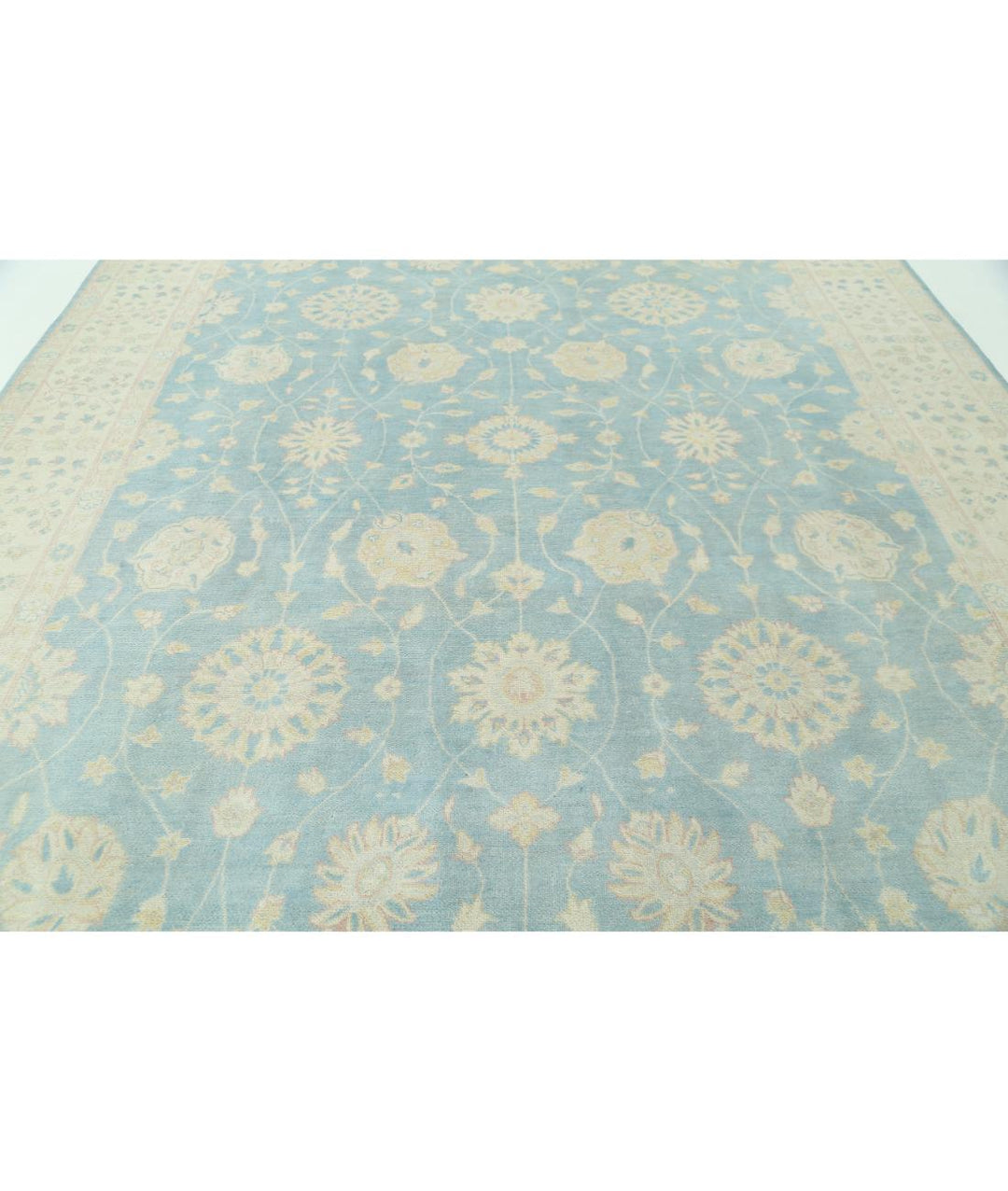 Hand Knotted Tribal Kazak Wool Rug 9' 10" x 13' 6" - No. AT81898