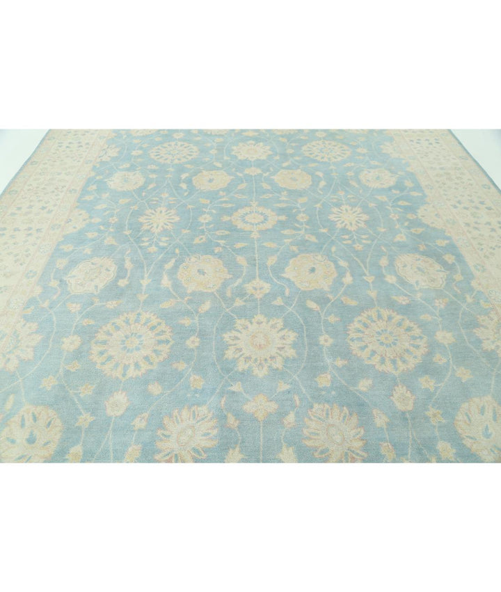 Hand Knotted Tribal Kazak Wool Rug 9' 10" x 13' 6" - No. AT81898