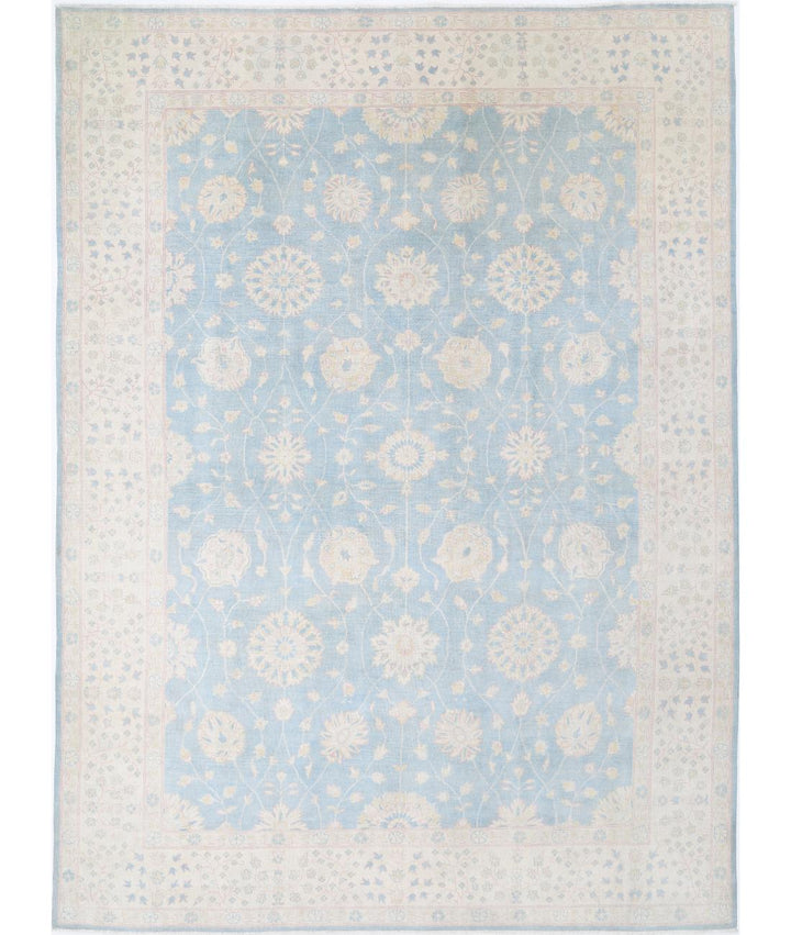 Hand Knotted Tribal Kazak Wool Rug 9' 10" x 13' 6" - No. AT81898