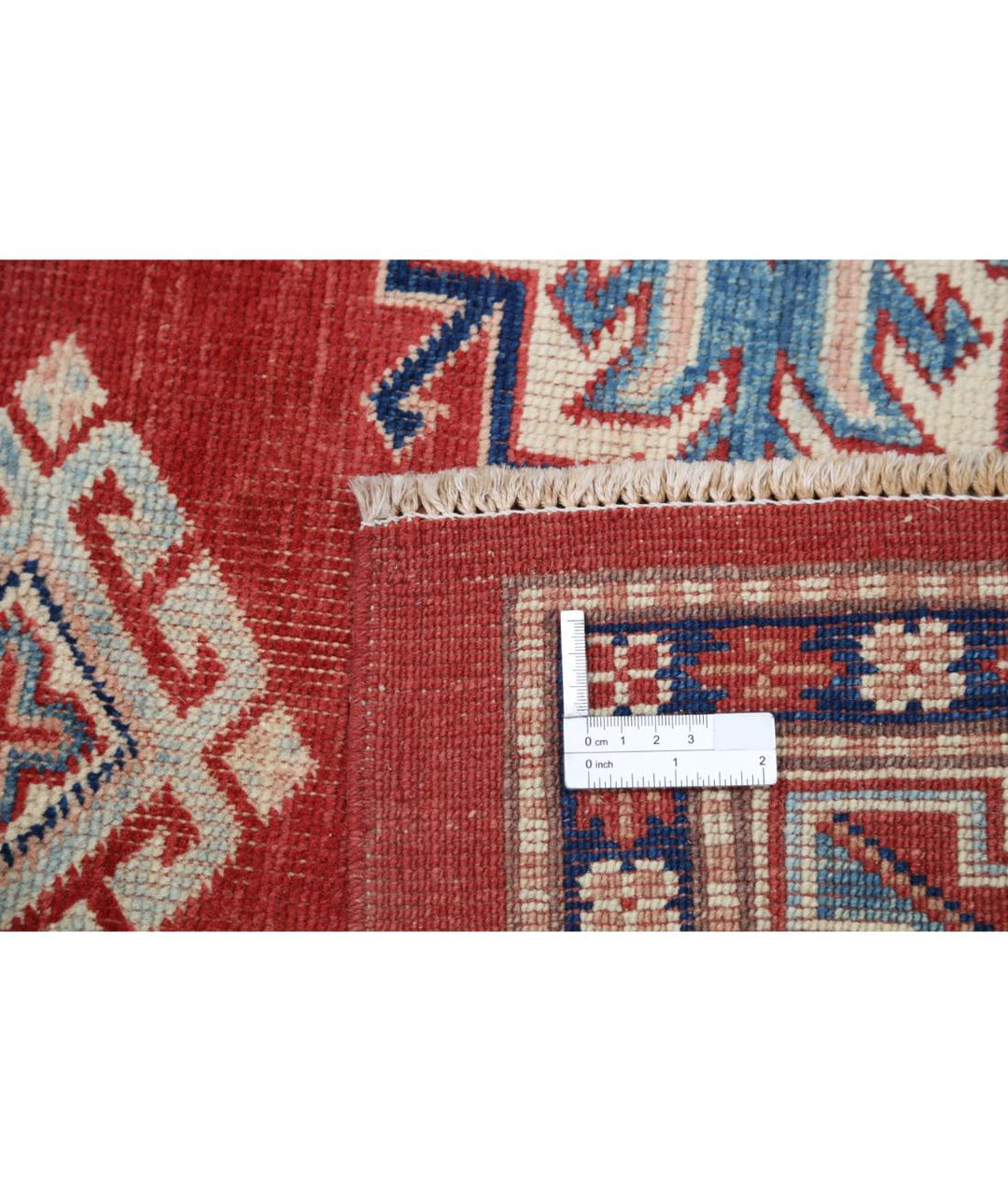 Hand Knotted Tribal Kazak Wool Rug 4' 11" x 6' 0" - No. AT40498