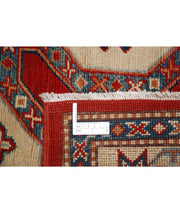 Hand Knotted Tribal Kazak Wool Rug 4' 11" x 6' 5" - No. AT14448