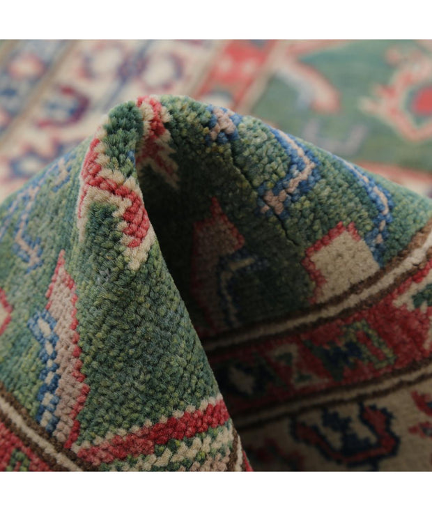 Hand Knotted Tribal Kazak Wool Rug 2' 1" x 5' 8" - No. AT10795