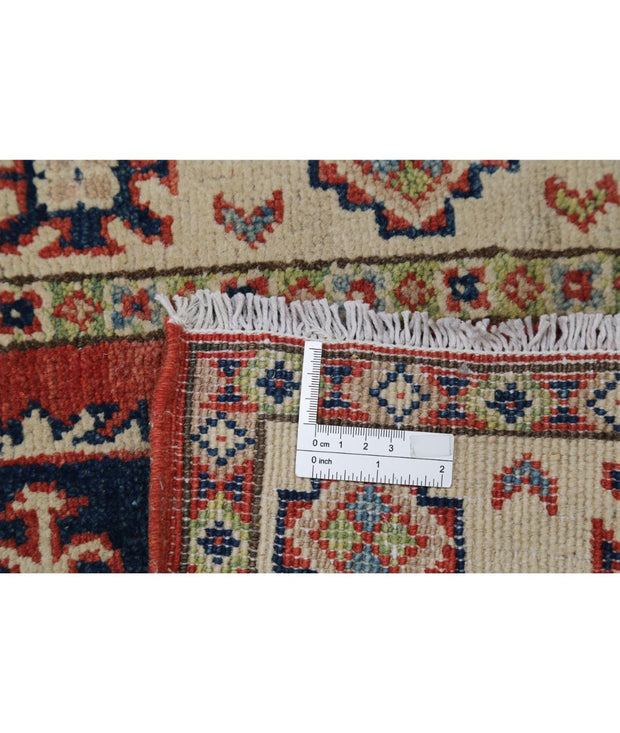 Hand Knotted Tribal Kazak Wool Rug 2' 1" x 6' 3" - No. AT92191