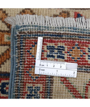 Hand Knotted Tribal Kazak Wool Rug 2' 10" x 4' 8" - No. AT39772