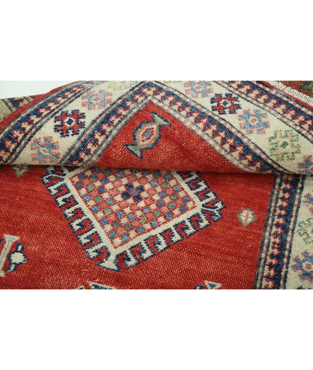 Hand Knotted Tribal Kazak Wool Rug 2' 10" x 5' 0" - No. AT26428