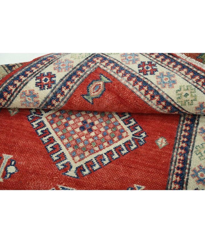 Hand Knotted Tribal Kazak Wool Rug 2' 10" x 5' 0" - No. AT26428