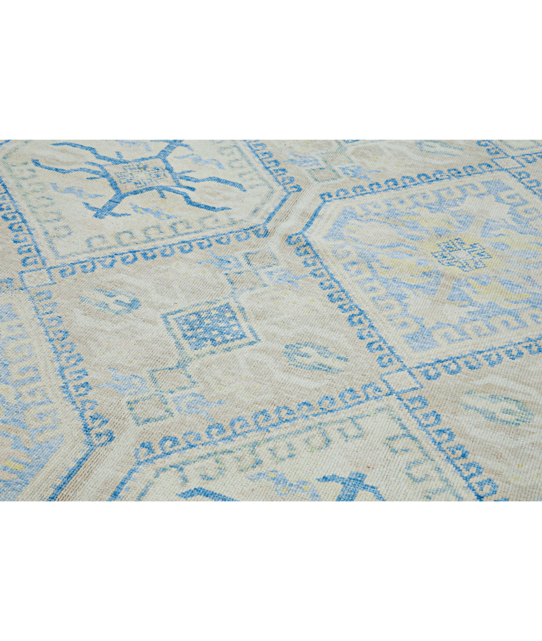 Hand Knotted Turkey Oushak Wool Rug 10' 5" x 14'  - No. AT73869