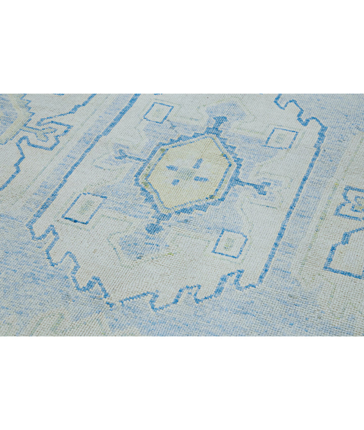 Hand Knotted Turkey Oushak Wool Rug 9' 2" x 13'  - No. AT53720