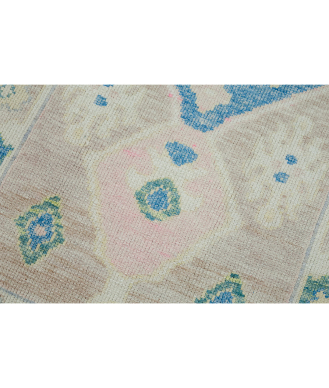 Hand Knotted Turkey Oushak Wool Rug 3' 3" x 10' 8" - No. AT98468