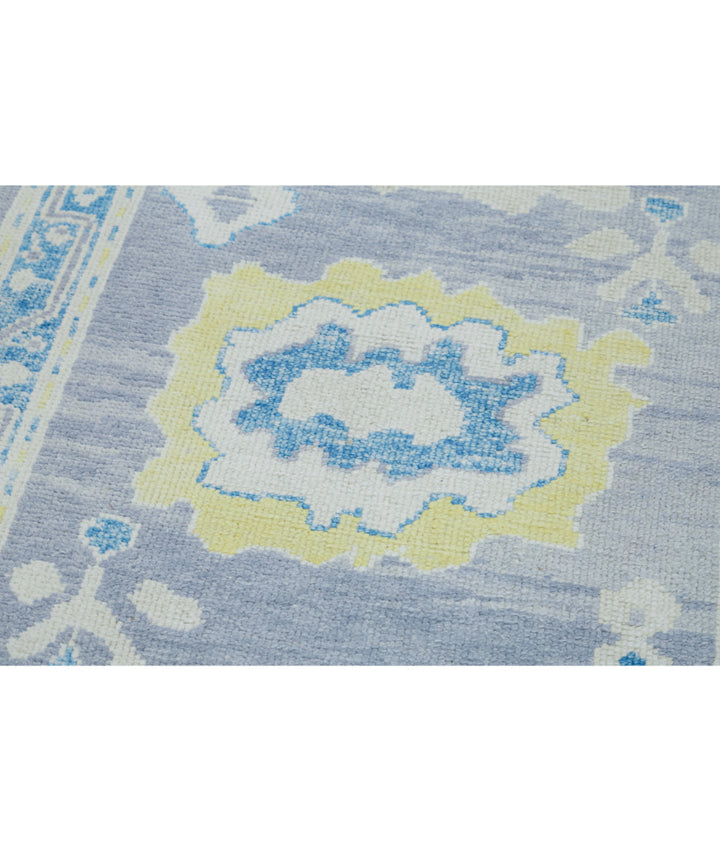 Hand Knotted Turkey Oushak Wool Rug 3'  x 12' 8" - No. AT49862