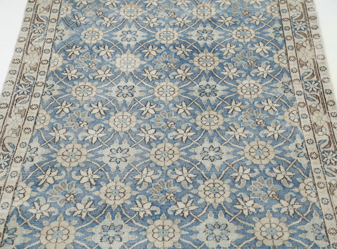 Hand Knotted Vintage Persian Varamin Wool Rug 3' 3" x 5' 0" - No. AT36463