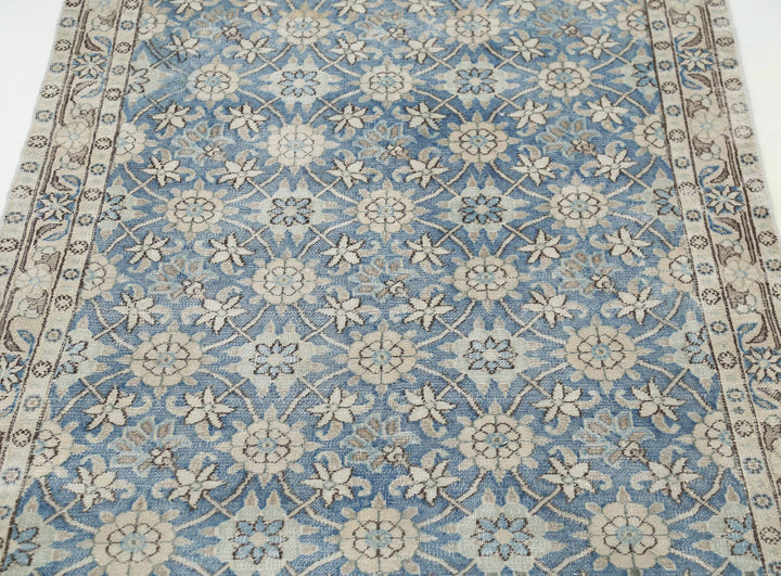 Hand Knotted Vintage Persian Varamin Wool Rug 3' 3" x 5' 0" - No. AT36463