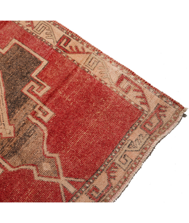 Hand Knotted Vintage Turkish Anatolian Wool Rug 4' 3" x 12' 0" - No. AT70251