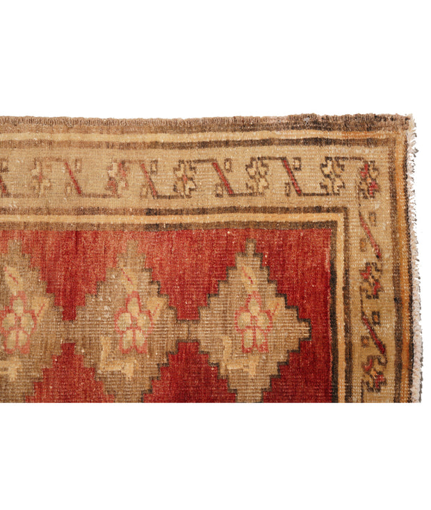 Hand Knotted Vintage Turkish Anatolian Wool Rug 5' 0" x 11' 8" - No. AT82148
