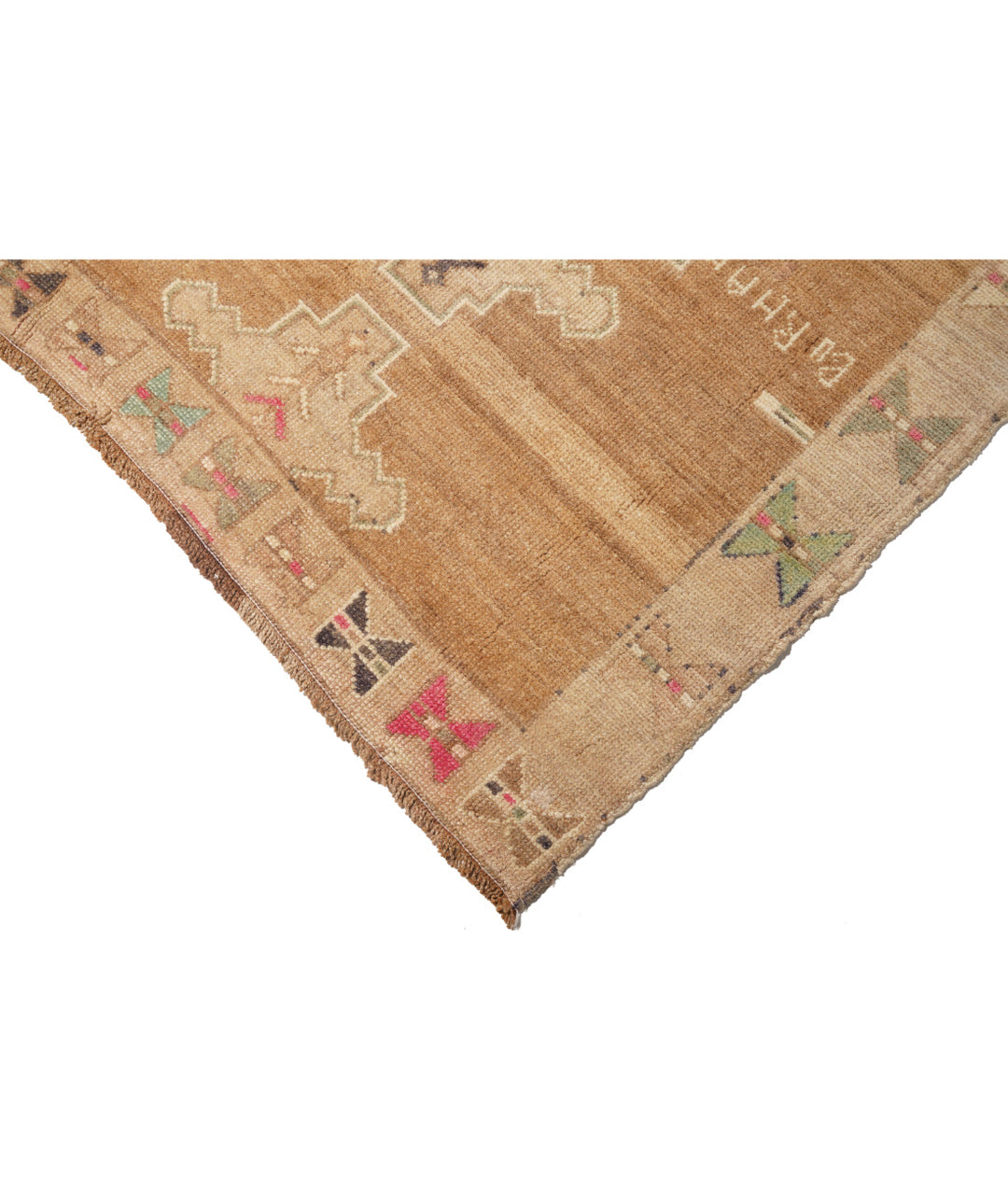 Hand Knotted Vintage Turkish Kars Wool Rug 7' 2" x 13' 10" - No. AT90193