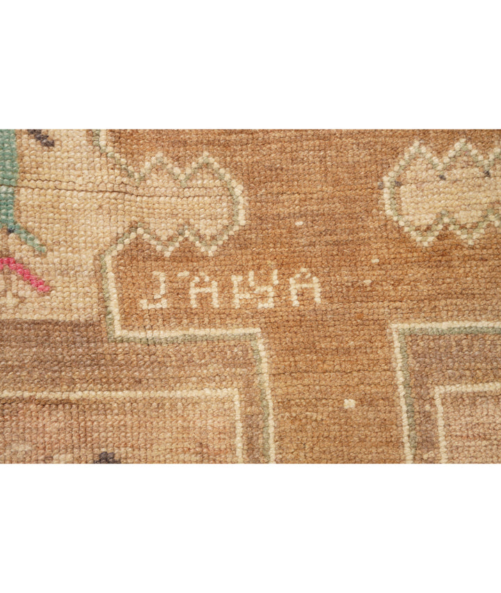 Hand Knotted Vintage Turkish Kars Wool Rug 7' 2" x 13' 10" - No. AT90193