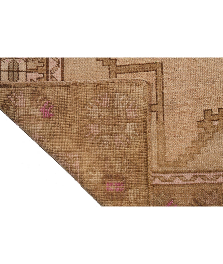 Hand Knotted Vintage Turkish Kars Wool Rug 4' 2" x 11' 9" - No. AT92036