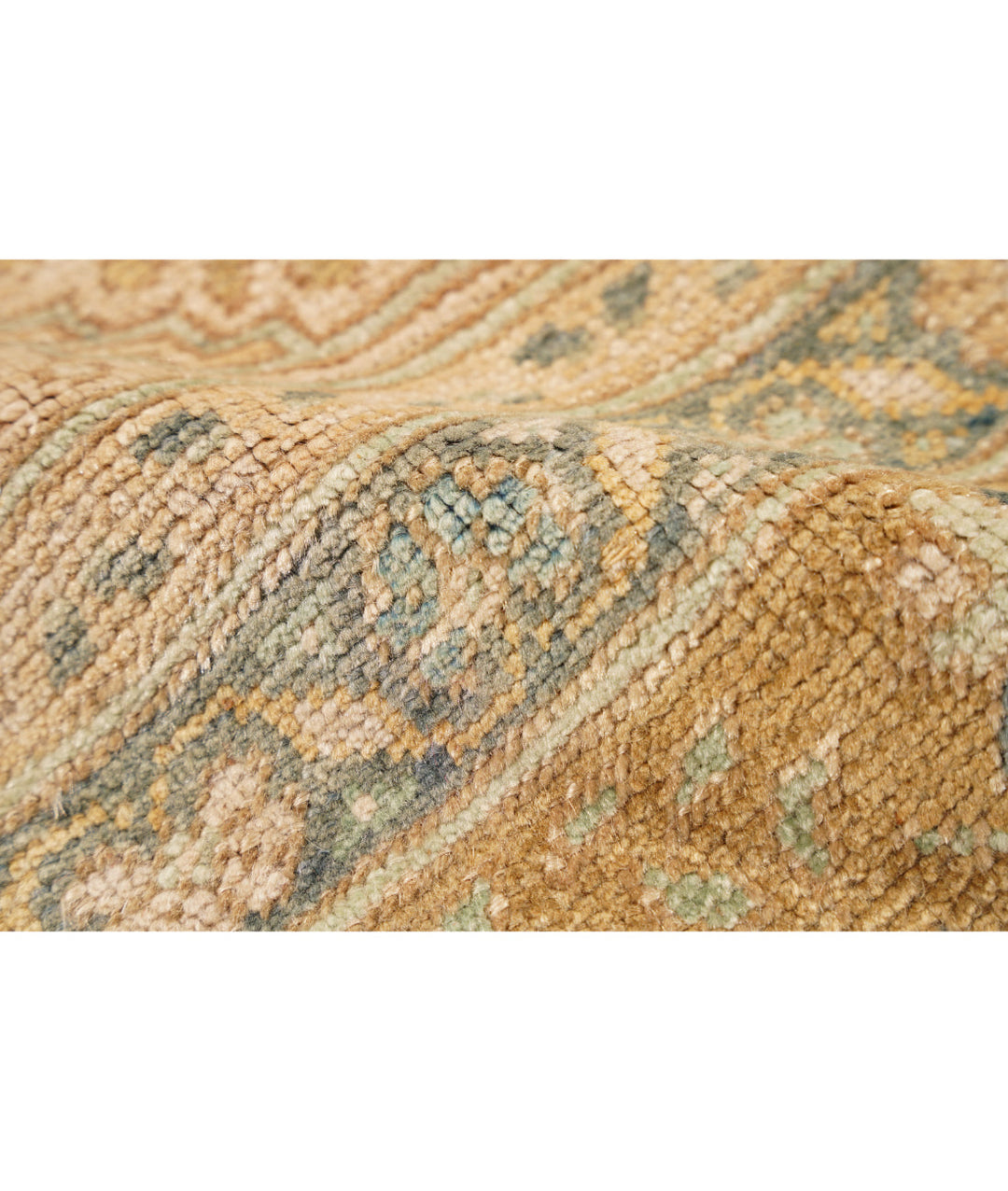 Hand Knotted Vintage Turkish Taspinar Wool Rug 6' 5" x 11' 8" - No. AT58514