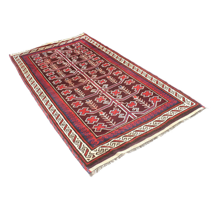 Baluchi Rug 3'8" x 6'7" - No. AL53458
