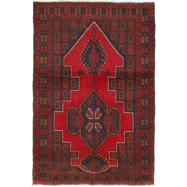 Baluchi Rug 3'2" x 4'4" - No. AL16189