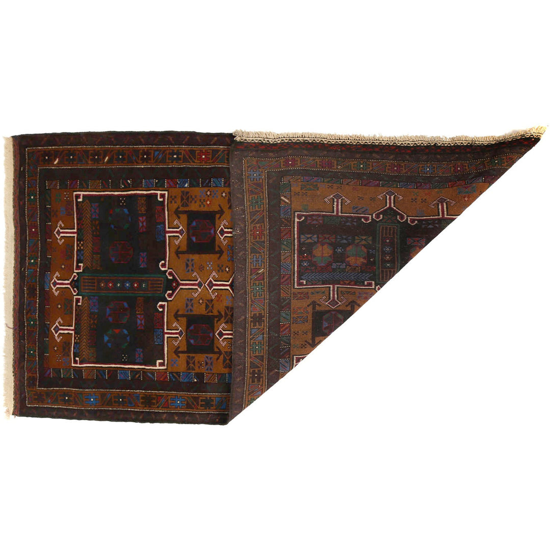 Baluchi Rug 4' 1" x 7' 1" - No. AL21559