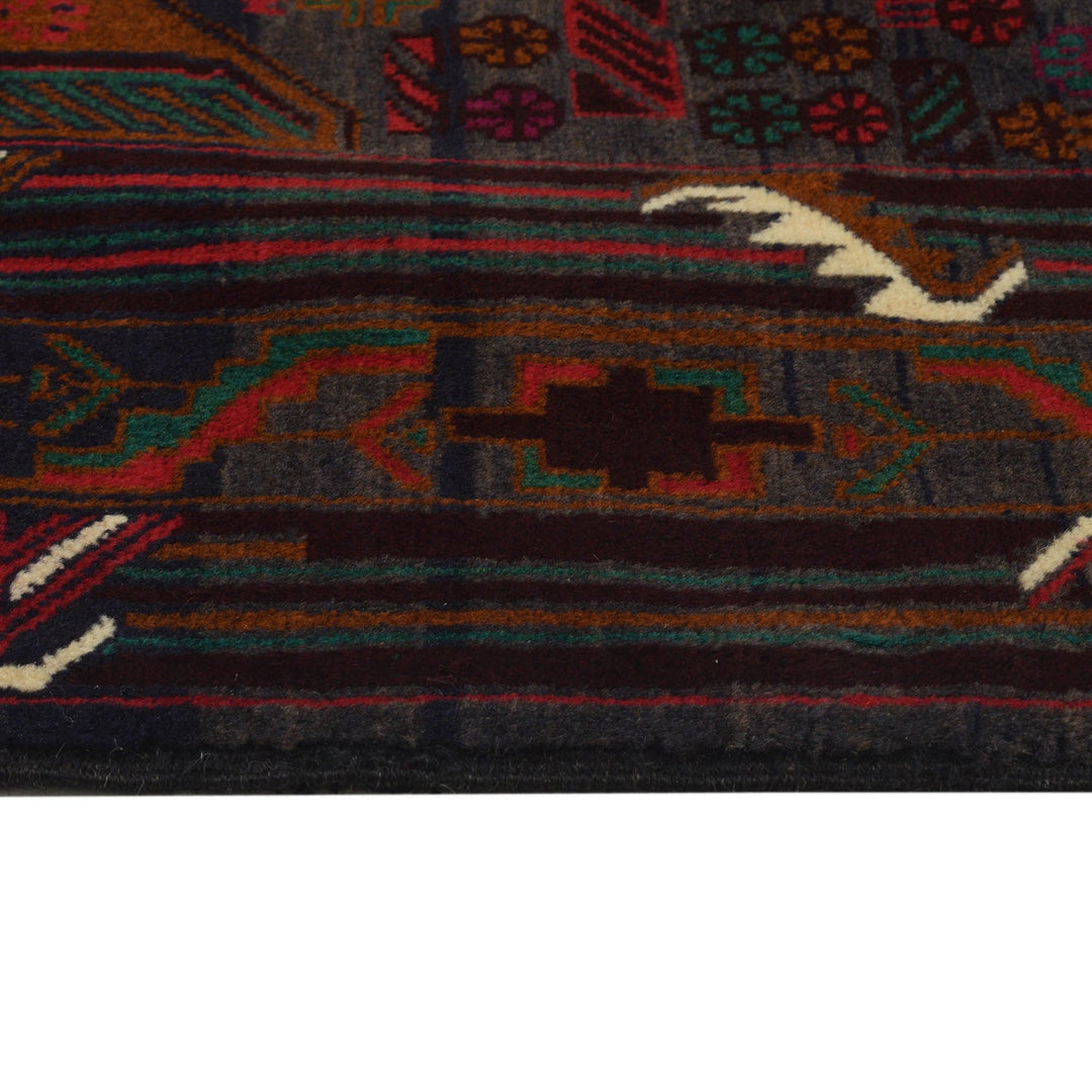 Baluchi Rug 4' 1" x 6' 3" - No. AL86268