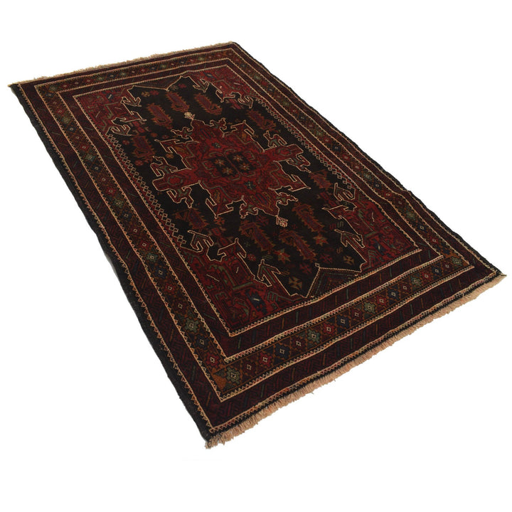 Baluchi Rug 3' 9" x 5' 7" - No. AL60456