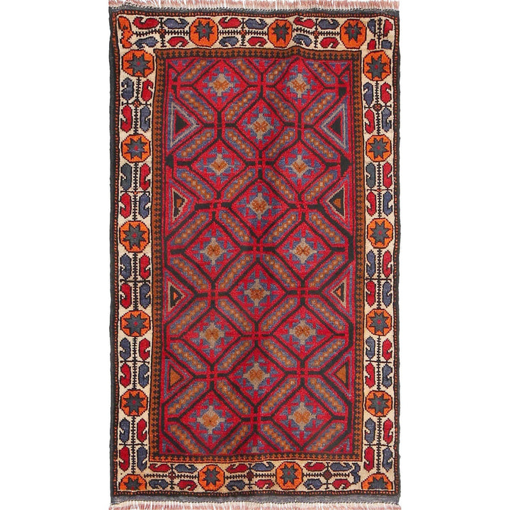 Baluchi Rug 2' 6" x 3' 8" - No. AL24361