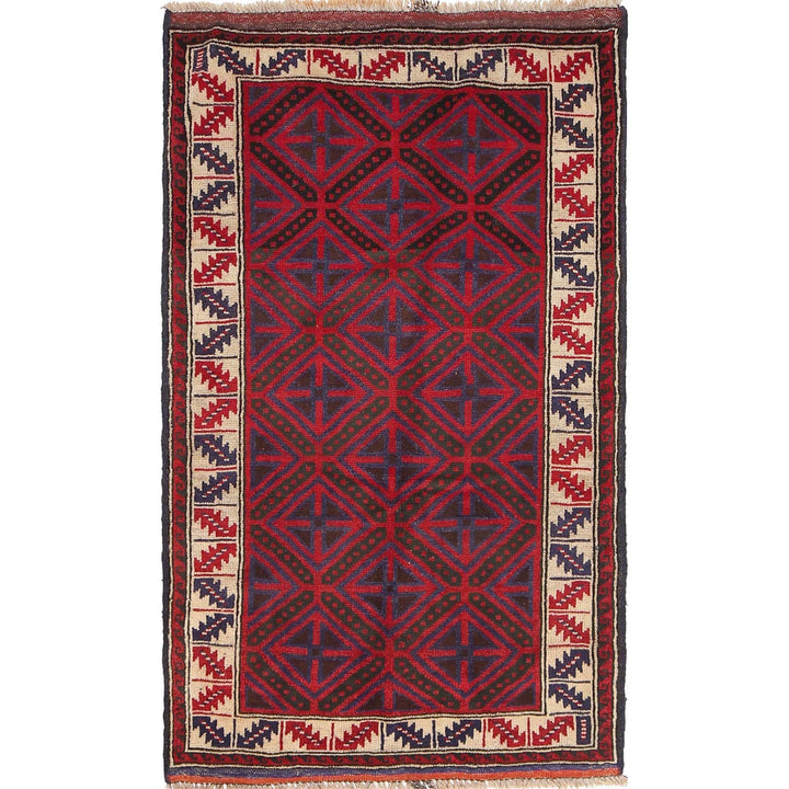 Baluchi Rug 3'1" x 5'2" - No. AL26980