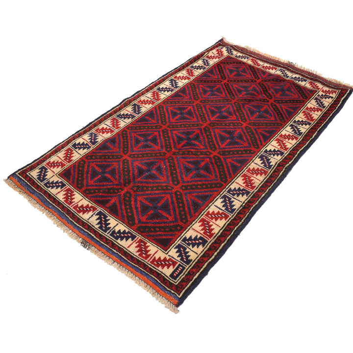Baluchi Rug 3'1" x 5'2" - No. AL26980