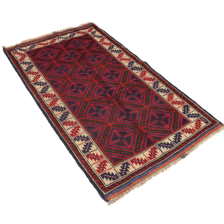 Baluchi Rug 3'1" x 5'2" - No. AL26980