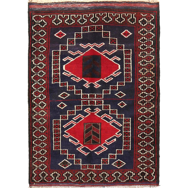 Baluchi Rug 3' 1" x 4' 0" - No. AL43250