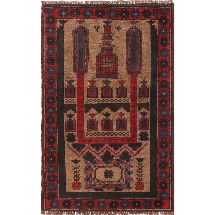 Prayer Rug 2'7" x 4'6" - No. AL98027