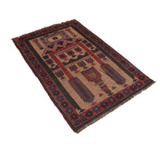 Prayer Rug 2'7" x 4'6" - No. AL98027